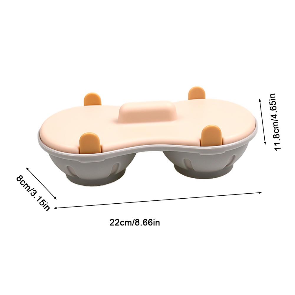 Steamer Manual Household Kitchen Microwave Oven Egg Cooker Microwave Oven Egg Cooking Box