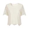 JUZI ANNACO Soft Glow Elegant Lace Top & Skirt Set