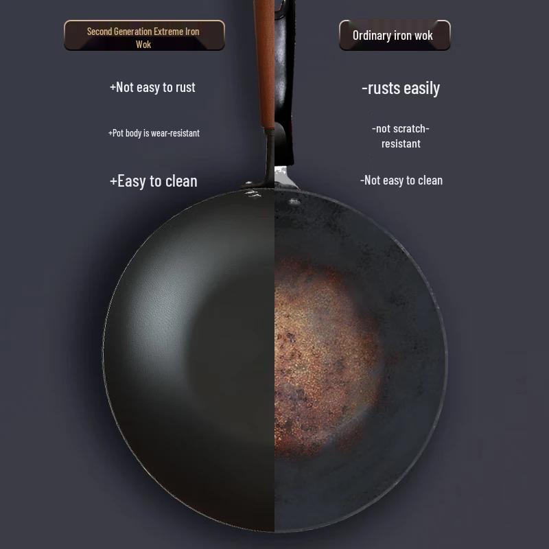 COOKER KING Second-Gen Extreme Wrought Iron Wok