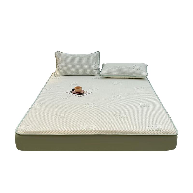 Class A Cooling Ice Silk Doudou Fitted Sheet Set 150cm x 200cm