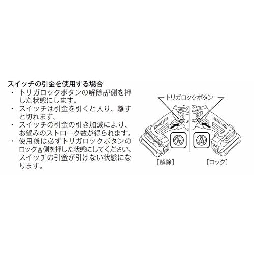 Makita Reciprocating Saw Rechargeable 10.8V JR104DSH 1.5Ah Battery, Charger, Case Included