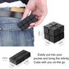 Alloy&Plastic Infinity Cube Fidget Toy Ultra-Durable Sensory Stress Reliever for Adults & Kids Anxiety Relief Gift