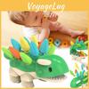 Colorful Educational Dinosaur Puzzle Toy For Infants With Fine Motor Skills Development