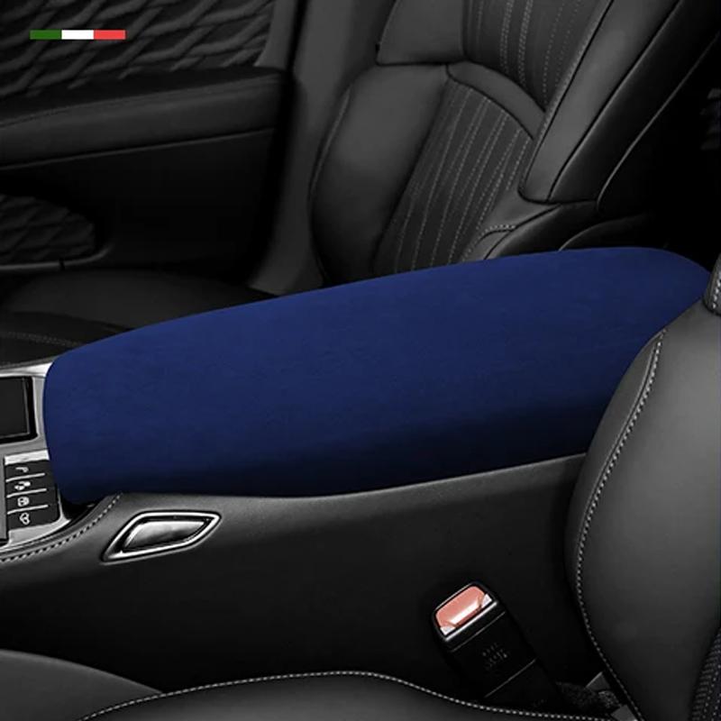 Car Accessories For Lexus LS Series Modified Central Armrest Box Lid Cover Alcan tara Arm Rest Panel Pad Protection Shelth Shell