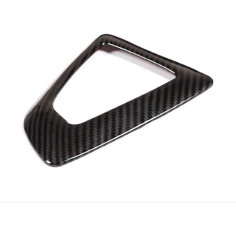 Carbon Fiber Control Gear Box Shift Knob Panel Frame Cover Sticker Interior Trim Compatible with BMW F20 F21 F22 F23 F30 F34 F35 F32 F33 F36 1 2 3 4