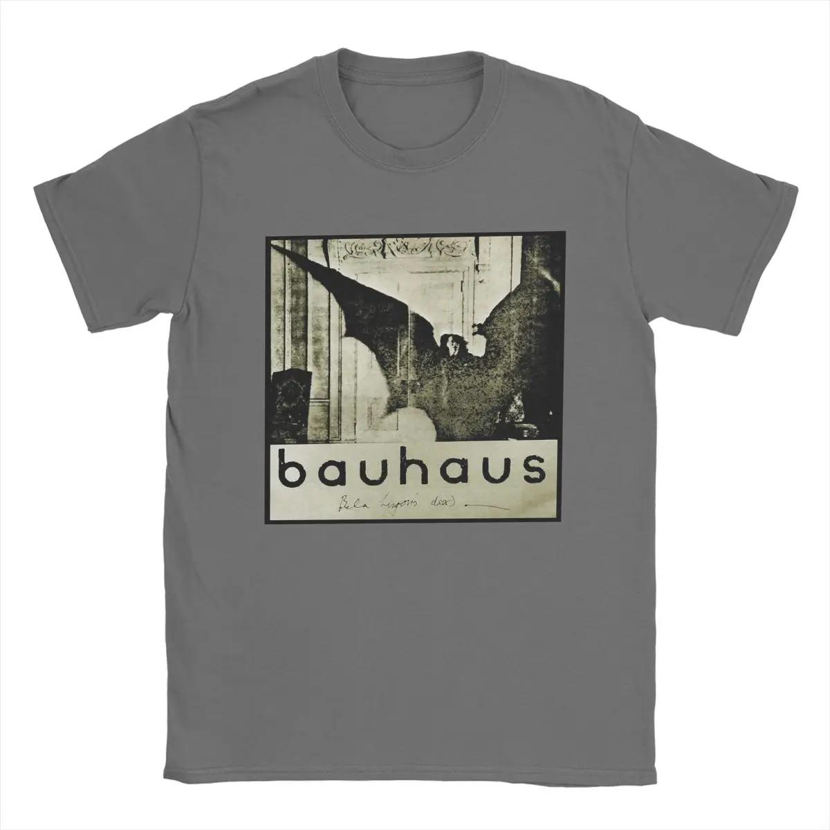 

Футболка Bela Lugosi s Dead Art Bauhaus Goth для мужчин, новинка, футболка из чистого хлопка с круглым вырезом и коротким рукавом, летние топы XXL темно серый