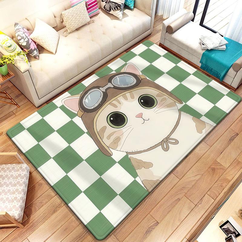 Cartoon Carpet Anime Rug Living Room Bedroom Large Carpet Bathroom Floor Mat Kitchen Door Mat Children's Room Home Decoration
