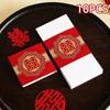 10pcs Gold Stamping Money Paper Sealing Strip Traditional New Year Red Packet  Birthday