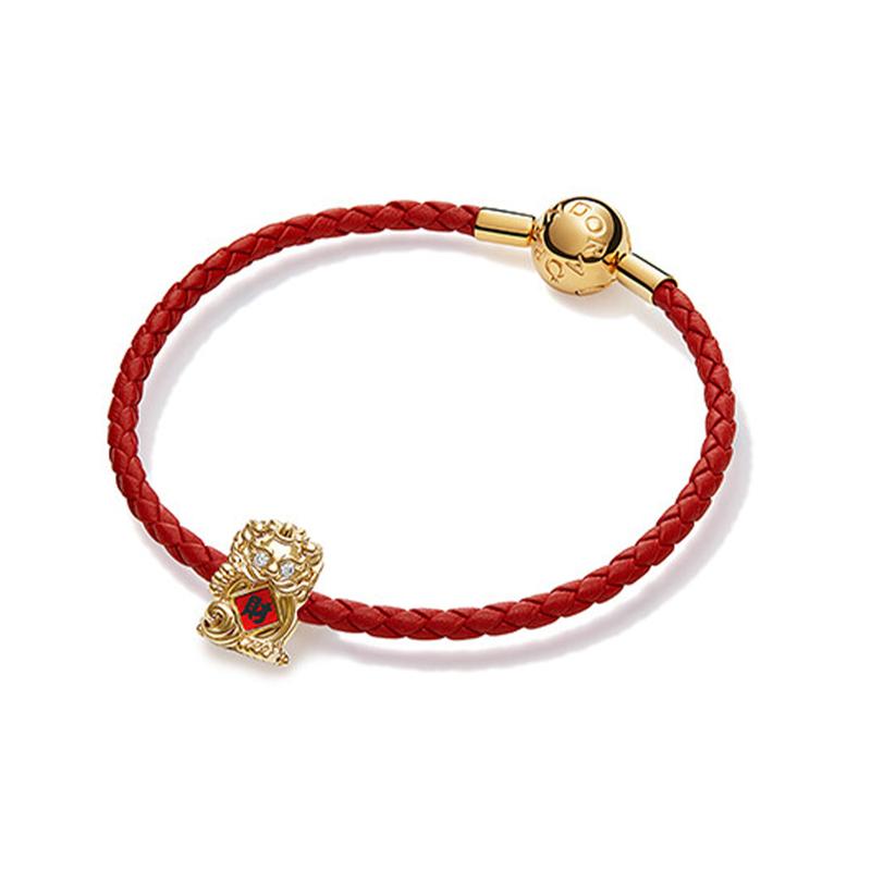 Pandora Lucky Rabbit Linmen Weaving Bracelet Women s Style zt2583