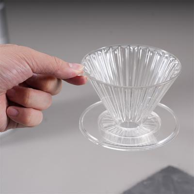 Picurător de cafea durabil reutilizabil Rășină Pâlnie de picurare cafea Filtru Cupă pentru V01 1-2 Cești Poturi Filtru Cafea Fantastic Barista