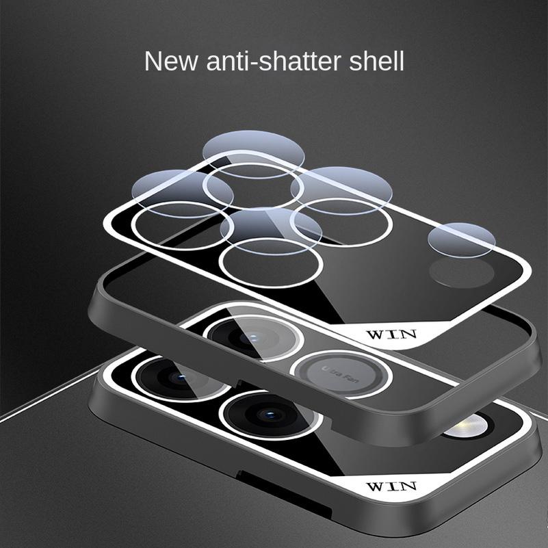 Micro-frosted Back Panel Camera-raising Protective Case For Honor Win Honor Win RT Honor 500 Pro Honor500 Slim Back Cover
