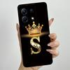 Dla Infinix Note 30 4G 5G Note30 Pro VIP 30i Modne Etui na Telefon z Inicjałami dla Pary Miękki Silikon TPU Osłona Ochronna na Obiektyw