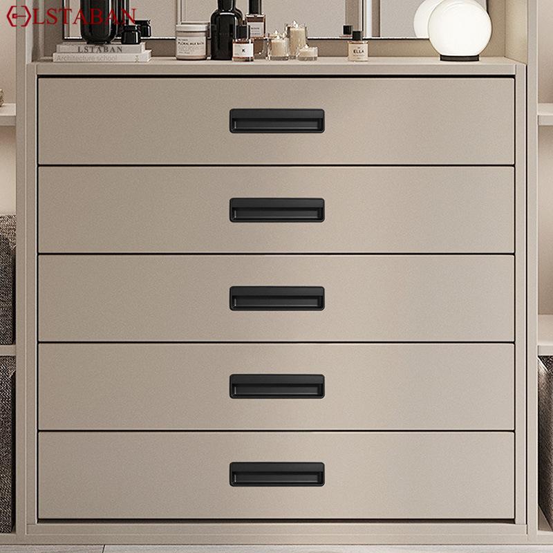 Modern Sliding Door Concealed Handle Slotted Embedded Buckle Furniture Handles Wardrobe Push Pull Hidden Kitchen Cabinet Knobs