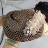 Versatile Beret Hat Hollow-Out Painter Hat Fashion Artist Hat  for Women