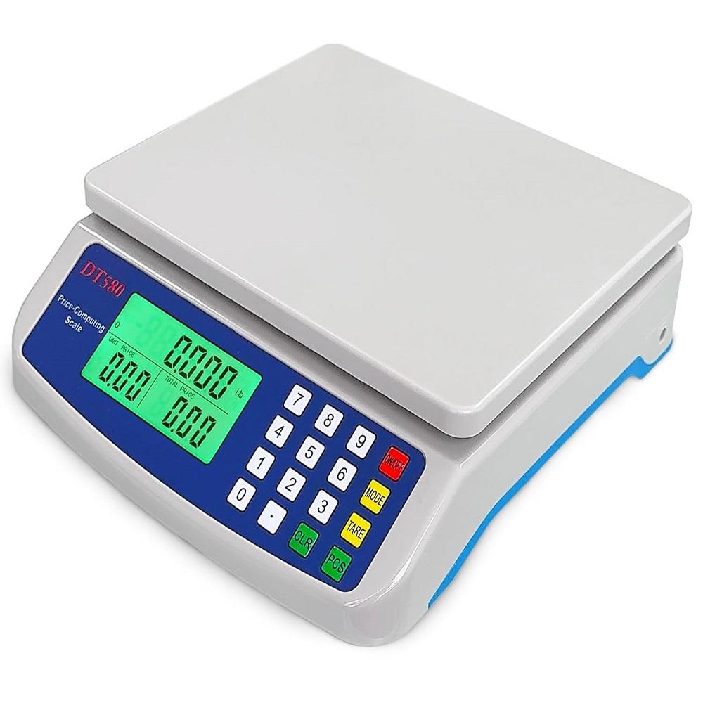 30kg/1g Large Digital Kitchen Scale with Tare Function Commercial Food Scale Price Computing Scale for Meat Vegetables