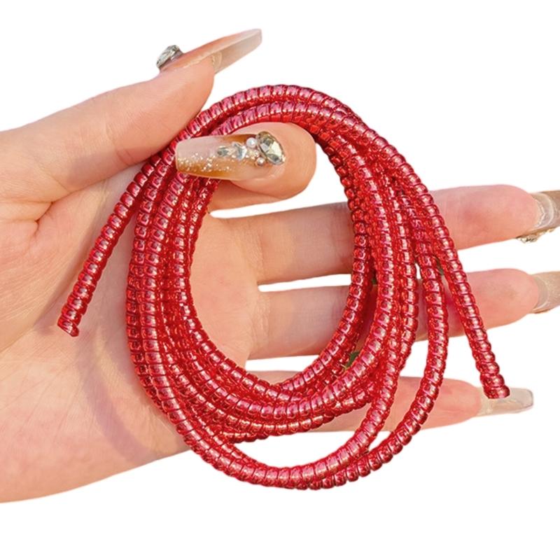 Light Protective Cable Sleeve Environmental Friendly TPU Cord Defender for Secure Charging and Elegant Device Accessories