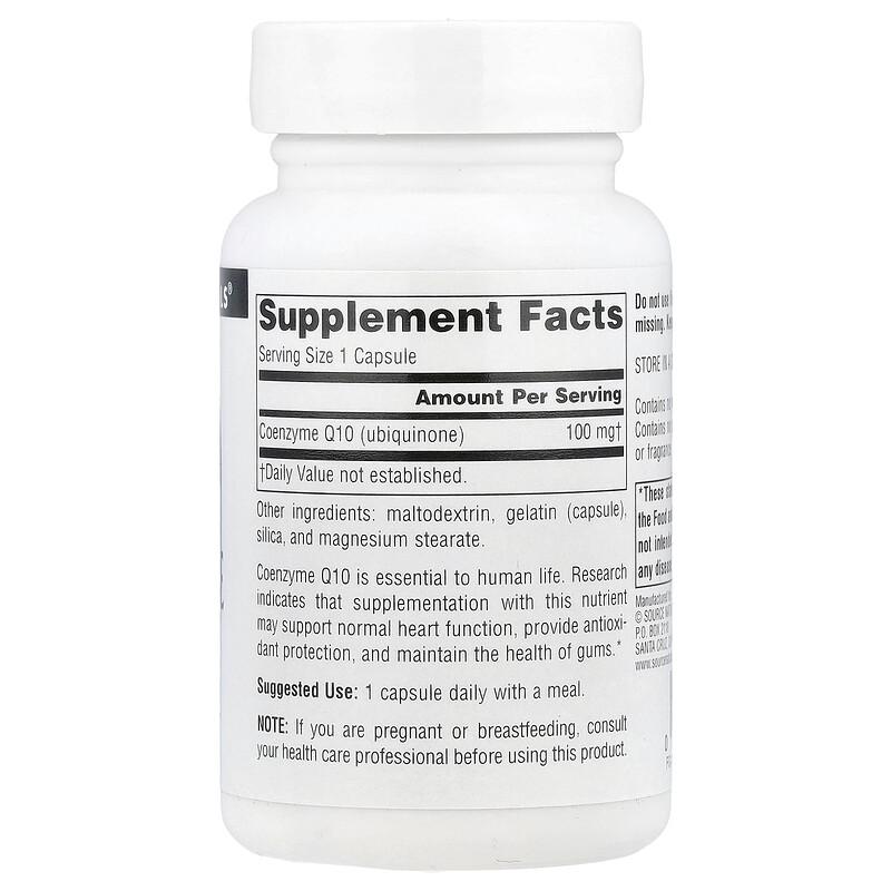 Coenzyme Q10, 100 mg, 60 Capsules