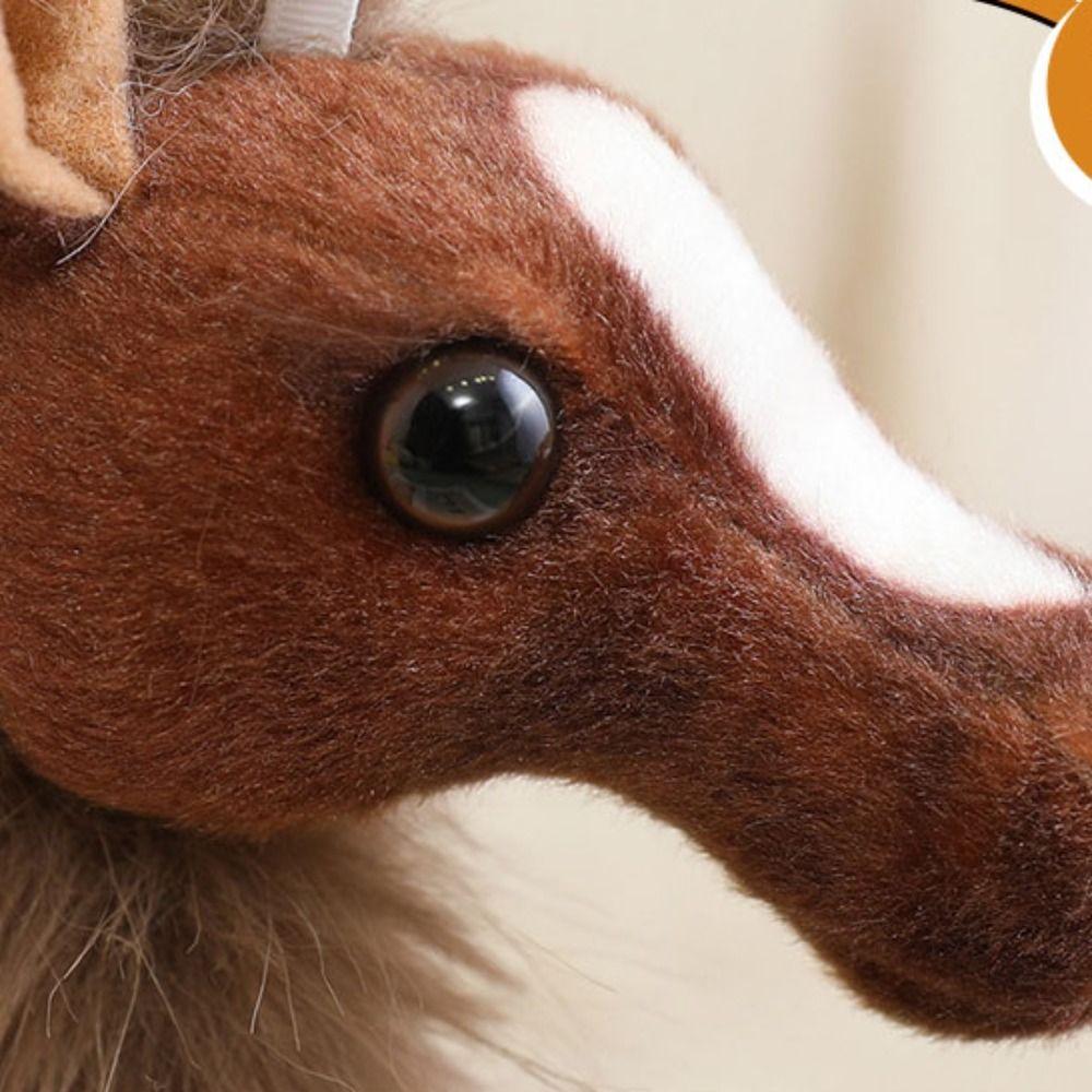 Fluffy Pony Head Pendant PP Cotton Mascot Pony Doll Horse Plush Toy  Birthday Xmas Gift