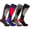 Ex Store Mens High Performance Knee-High Ski Socks (Pack of 4)