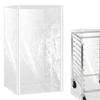 Baking Rack Dust Cover Waterproof Bun Pan Rack Cover Bread Rack Dust Cover Practical Sheet Pan Rack Cover Pizza Dough Rack Cover
