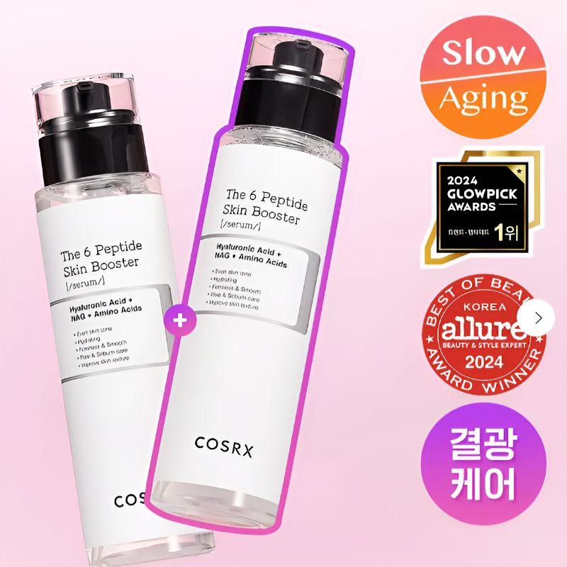 

COSRX The 6 Peptide Skin Booster Serum 150ml × 2