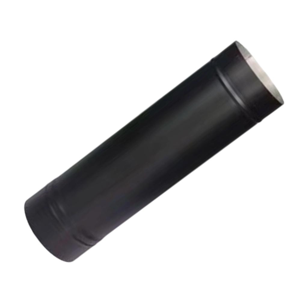 Wood Stove Vent Black Chimney Connector Easy Installation Smoke-free Operation Die-formed Fittings For Wood Stoves