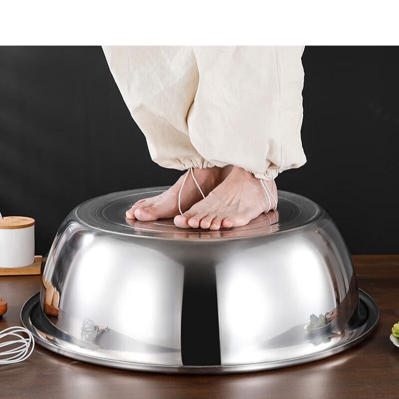 

ZISIZ 304 Stainless Steel Deep Mixing Bowl