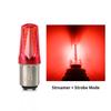1157 Led Turn Signal Strobe Flashing Bulbs Super Bright Motorcycle Lights 2835 32smd Moto Brake Light White Red Blue Strobe 12V