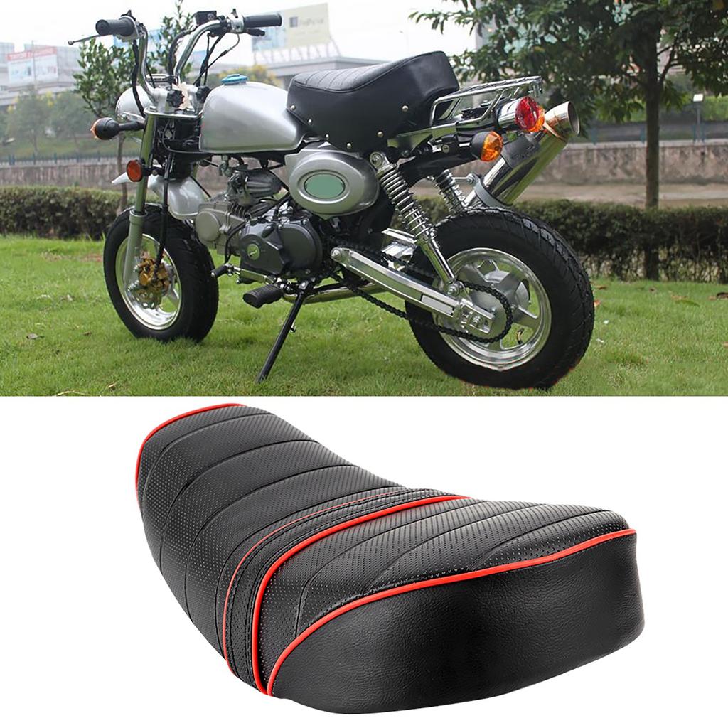 Motorcycle Retro Leather Seat Saddle Cushion Fit for Z50 Z50J Z50R G50F Golf50 Monkey