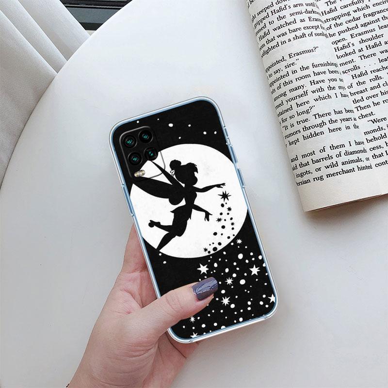 Tinker Bell Tinkerbell Transparent Phone Case for Motorola Moto G10 G20 G30 G31 G32 G34 G35 G41 G42 G50 G51 G52 G55 G60 G60S
