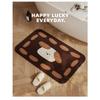 Puppy Bathroom Absorbent Floor Mat Soft Diatom Mud Non-slip Foot Pad Toilet Bathroom Door Dirt-resistant Quick Drying