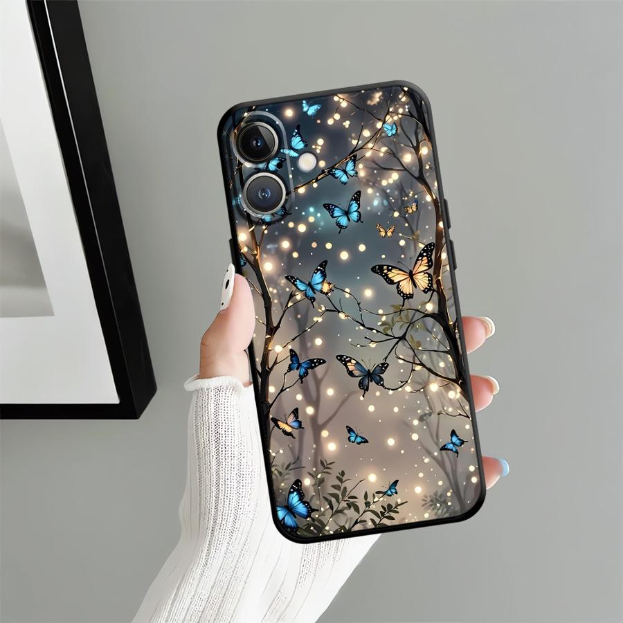 Dream Butterfly Funda Phone Cover Case for Apple iPhone 17 Pro Max 13 Air 14 11 12 XR XS MAX 16 15 Pro 7 8