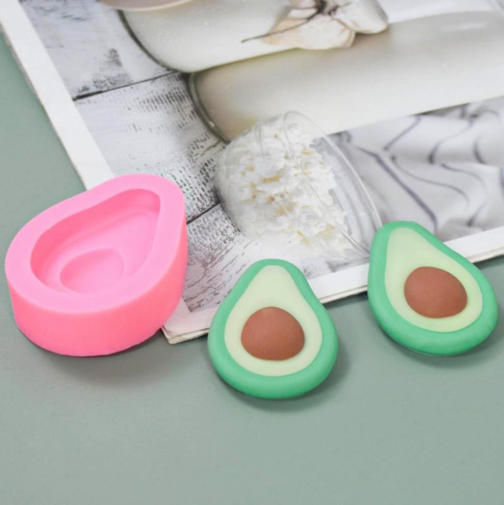 Silicone Candle Mold - Avocado