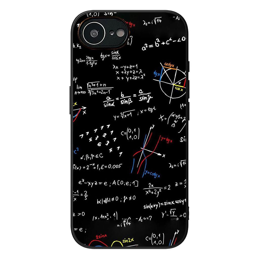 Chemistry Science Chemical Maths Equation Formula Phone Cover Case for Apple iPhone 17 16 11 Pro XS Max XR 6 7 8 Plus + 16E SE