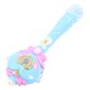 Kids Bubble Blower Wand Automatic Electric Light Up Bubble Blower Wand with Music for Children Blue