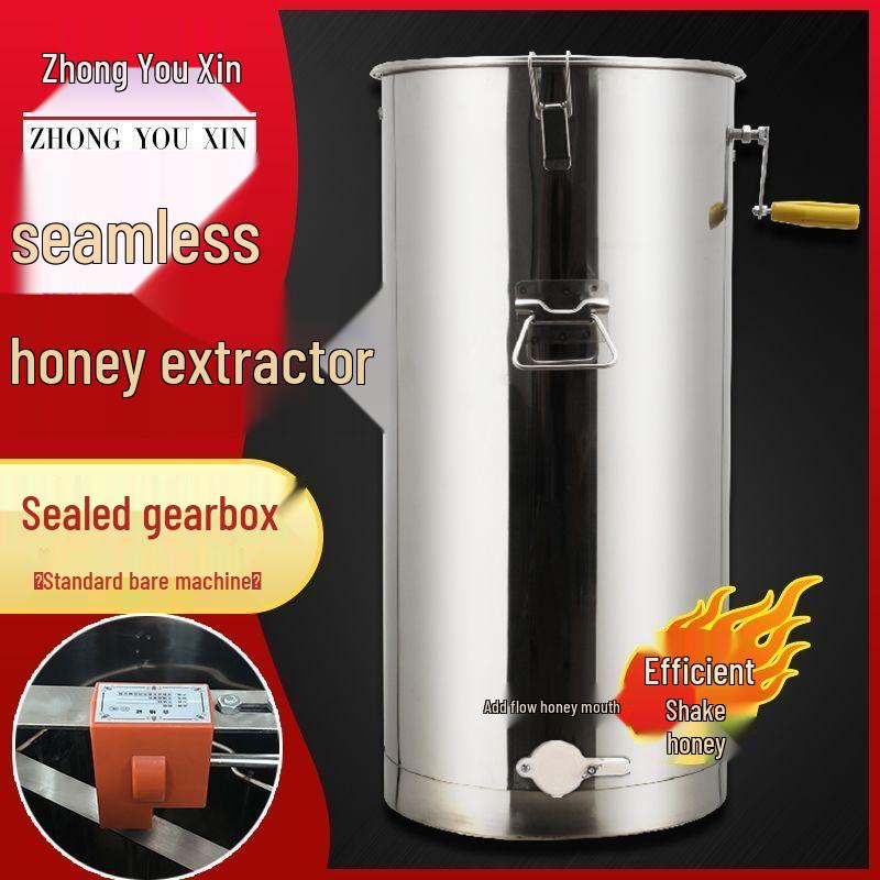 Thickened Stainless Steel Honey Extractor & Spinner Set for Beekeeping