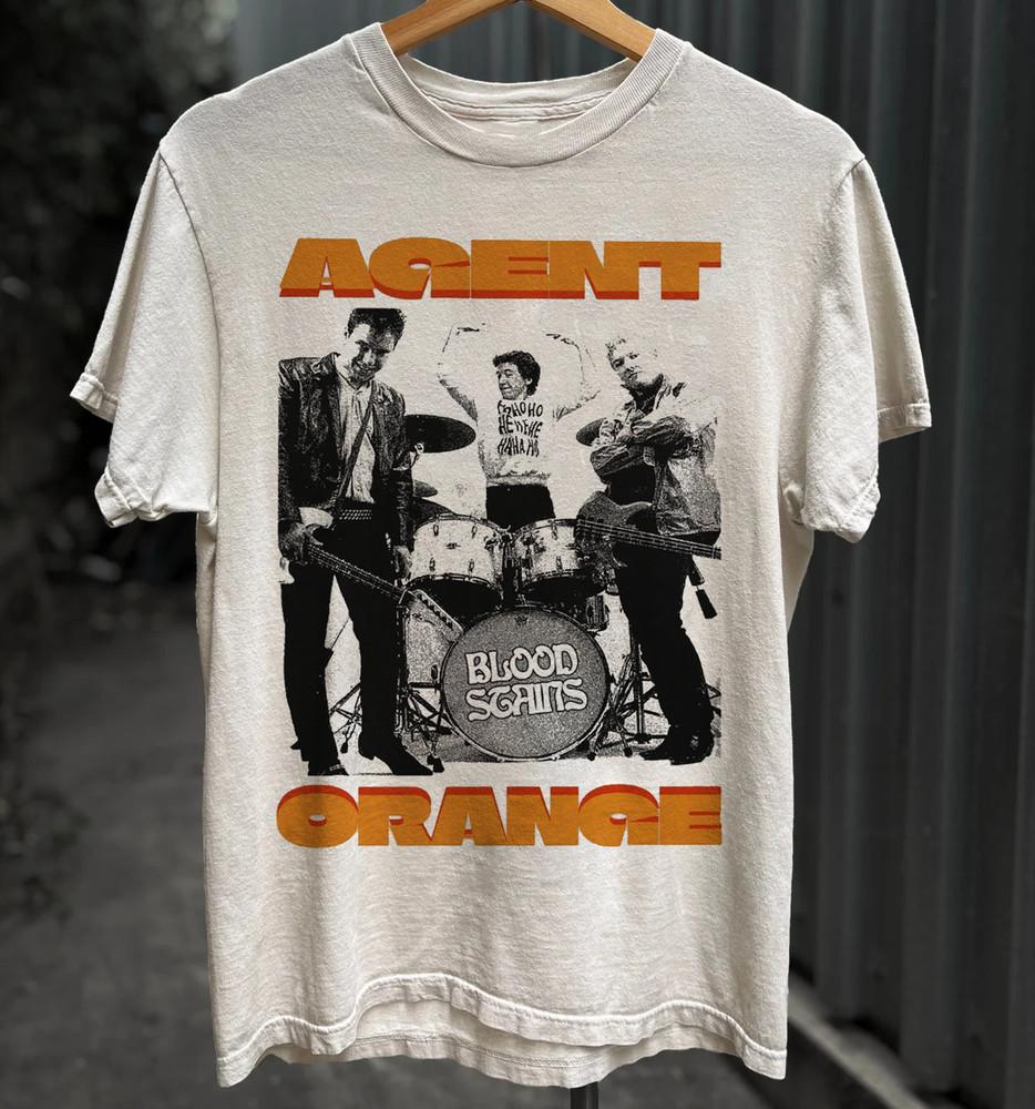 New Popular Agent Orange Band Poster ALL SIZE S-5XL T-SHIRT MD700 Unisex T-Shirt M