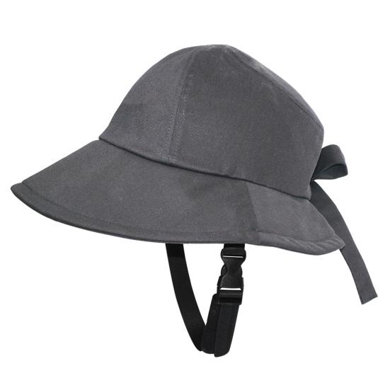 Women's Knot with Sun Hat UV Bow Ponytail Hole Summer Beach