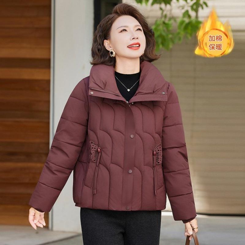 New Winter Padded Jacket Women's Short Padded Jacket Thickened Women's Clothing Autumn and Winter New Jacket Padded Jacket Women's Clothing