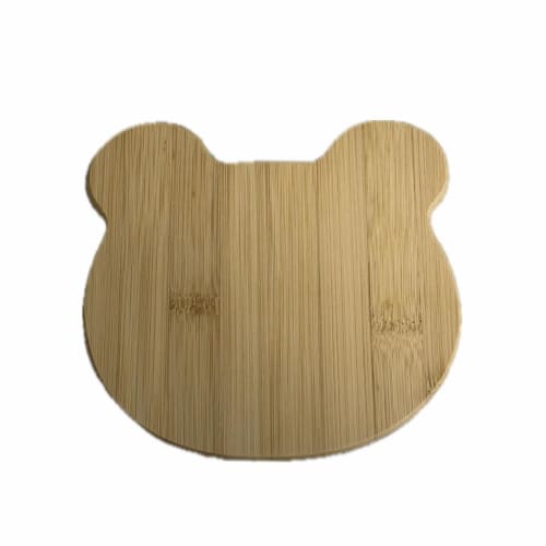Bear Plate, Bear Wood Plate, Kids' Lunch Plate, Wooden Plate, Bear, Bear, Kids, Kids, Stylish Plate, Tableware, Plate, Dessert Plate, Cafe, Stylish, C
