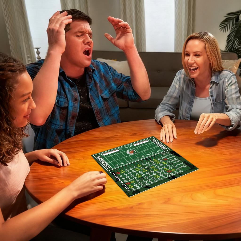 Creative Football Dice Board Game, Fun Strategy Game Set For Family Interaction And Entertainment 5ml