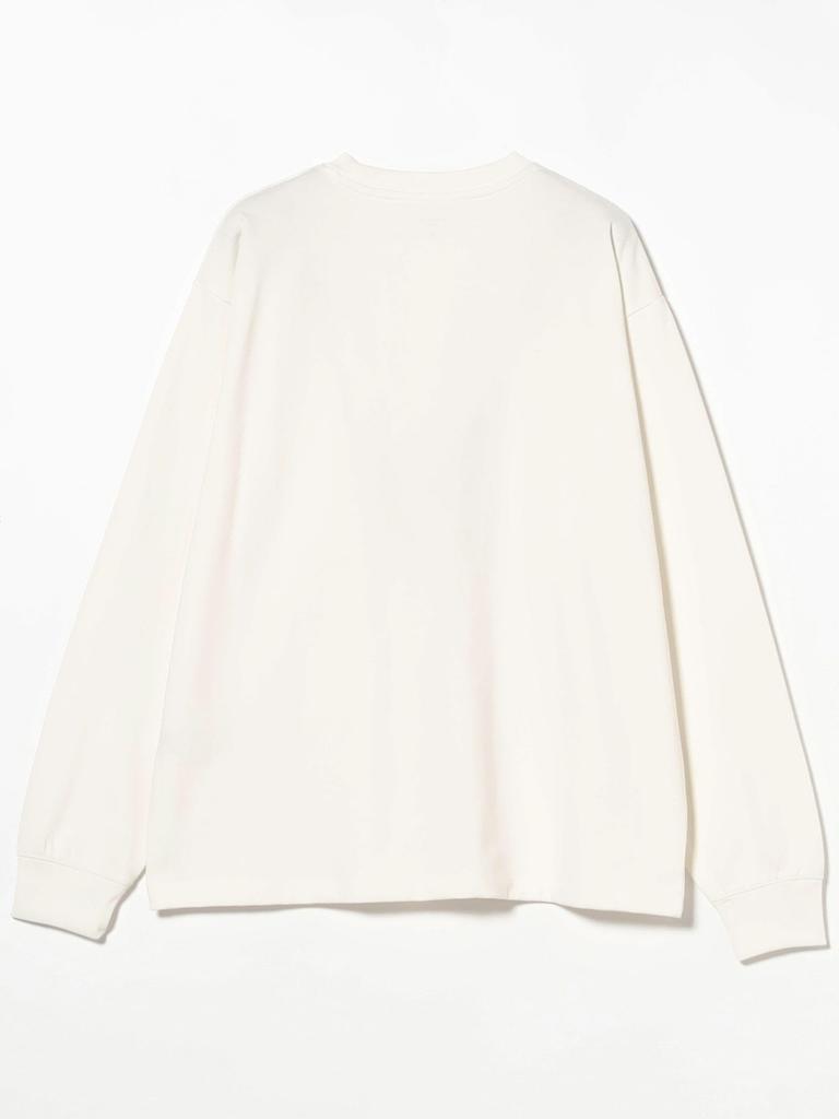 B:MING LIFE STORE by BEAMS Men's RelaxFit Long Sleeve Tee (H/W) in Off-White (M_92140229147)