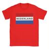 Unisexs I Love Amsterdam I Heart T Shirts  Cotton Tops Summer Streetwear Short Sleeve TShirt O Neck Leisure Casual Tee Shirt