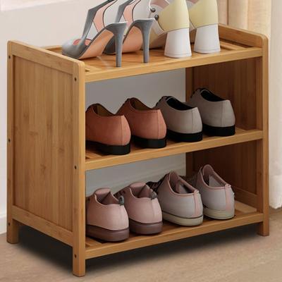 2-Tier Kleine Schuh Rack Organizer Glatte Kante Grat Freies Einfache Montage Hause
