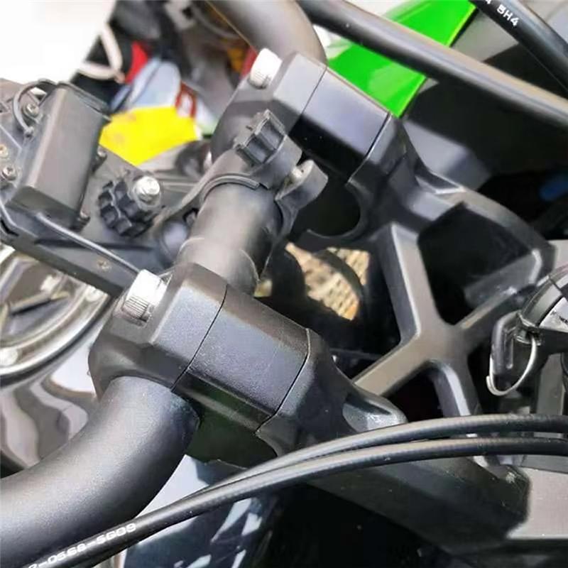 WO-For Kawasaki Versys 1000 2015- Motorcycle Handlebar Riser Handle Bar Clamp Raised Extend Heightening Mount Block