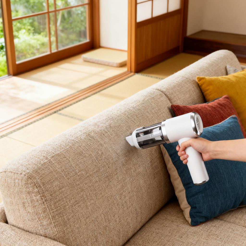 Handheld Vacuum Cleaner, Car Vacuum Cleaner, 6-in-1 Portable Cordless Vacuum Cleaner Set. Mite And Insect Removal. Wireless