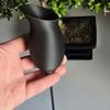 Wine Glass Self Watering Planter, 3D Printed Matte Black PLA Automatic Watering Dispenser, Universal Fit for Pots, Easy Plant Care for Travel Lazy