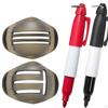 2x Golf Ball Marker Set,Golf Alignment Tool Supplies,Putting Lines Marking Tool,Golf