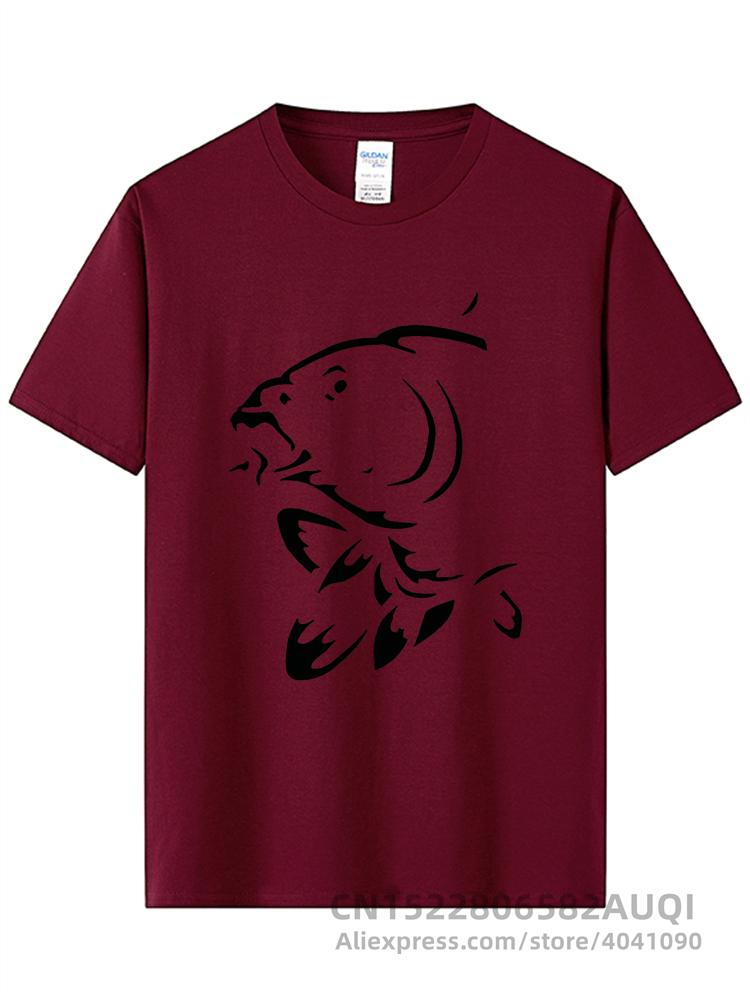 Summer Round Neck 3D Fish Print Top Fashionable Casual Short Sleeved Men's T-shirts