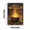 Spot Witch's Recipes A5 Spiral Planner Notebook for Travelers